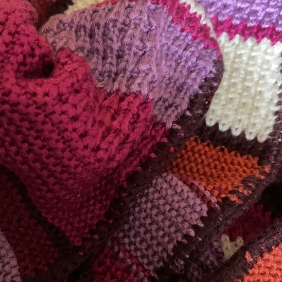 Eddie Bauer Striped Knit Scarf NWT - Picture 4 of 13